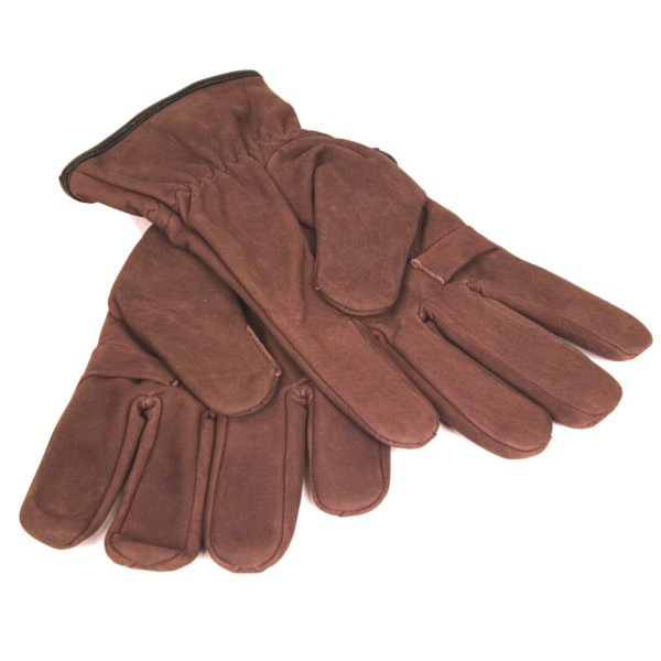 Nubuck Leather Shooting Gloves